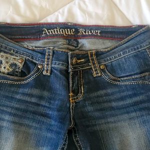 Antique Rivet bootcut denim